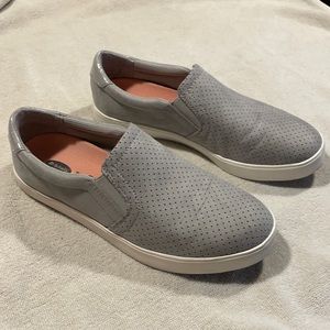 Dr. Scholls slip on sneakers.  Size 7.  Gray